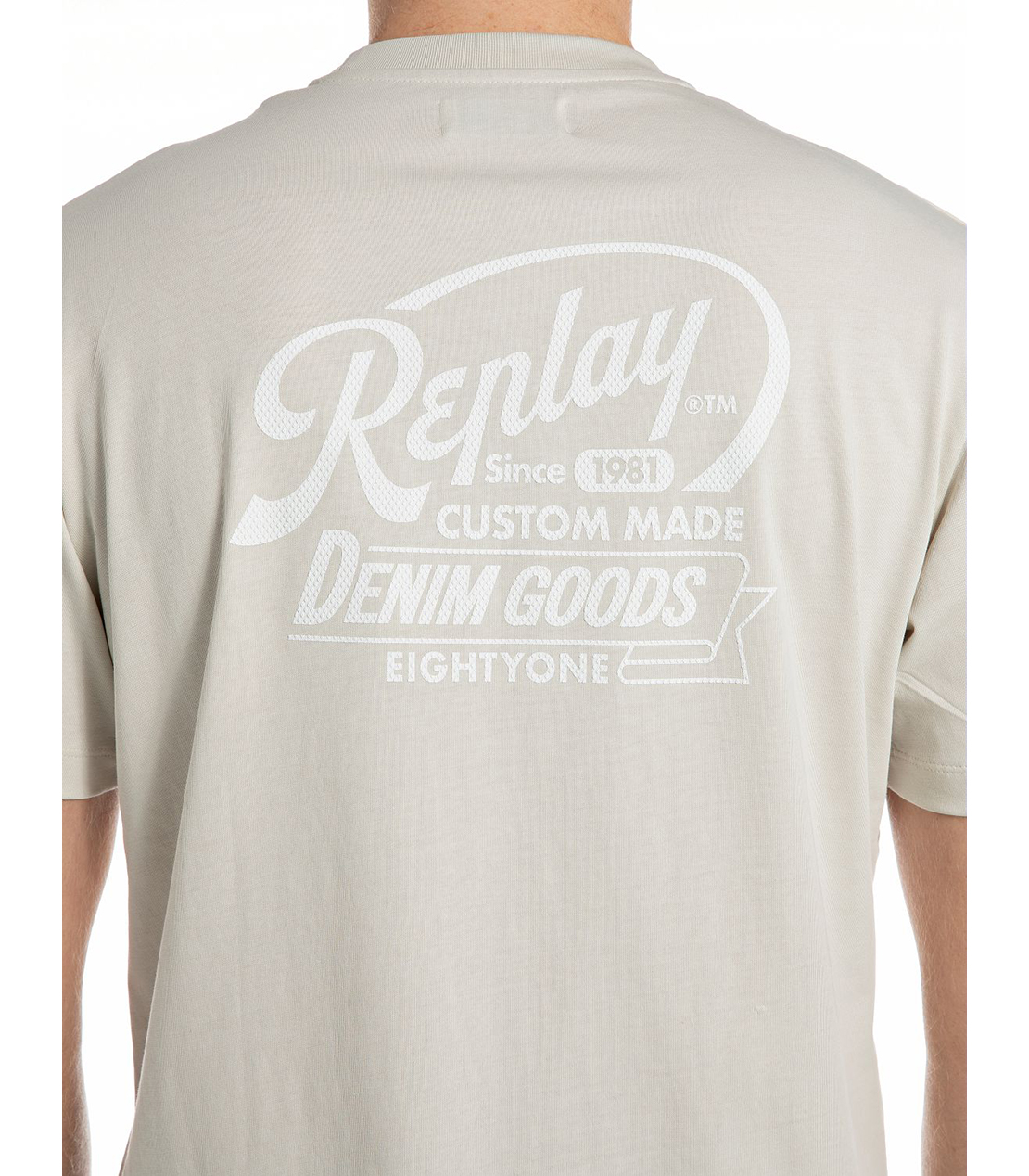 リラックスフィット コットンジャージープリント Tシャツ 詳細画像 アイスグレー 5